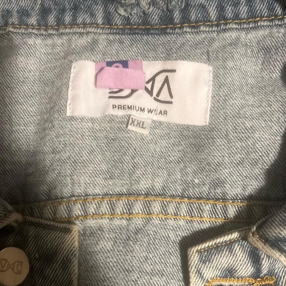 Denim blueJean jacket- DNA Couture